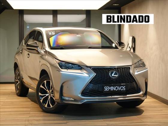LEXUS NX 200T 2.0 F-SPORT 4X4 16V TURBO GASOLINA 4P AUTOMÁTICO